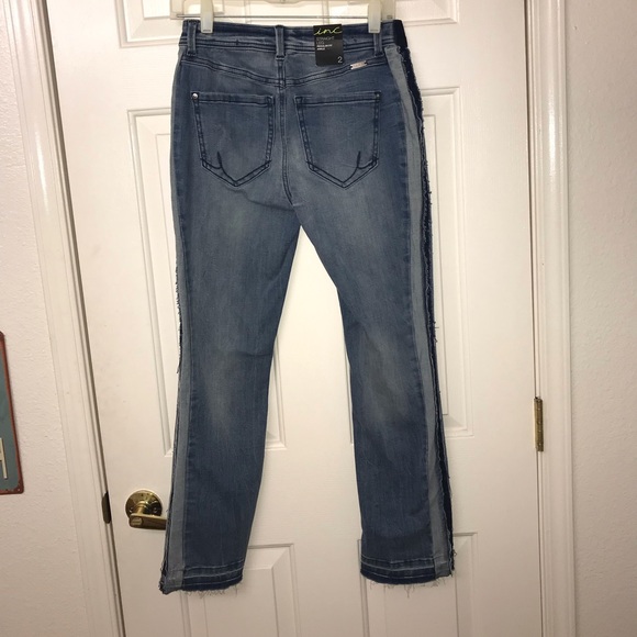 INC jeans with faded stripe - Picture 2 of 3